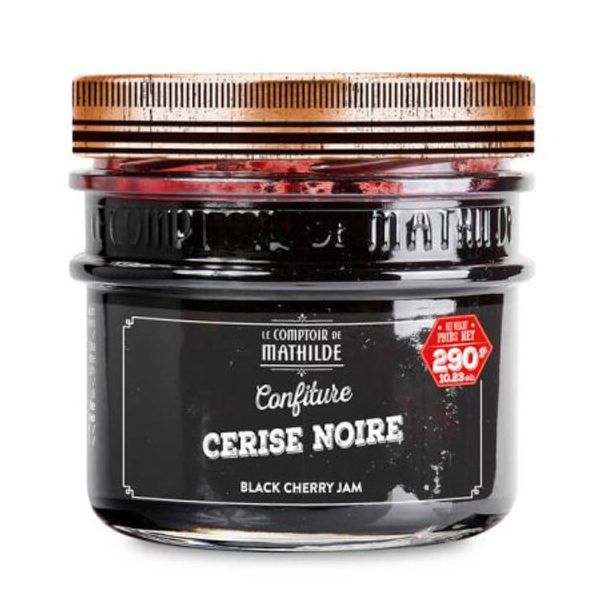 Hovedbilde Mathilde Black Cherry Jam 290g (04.09.27)
