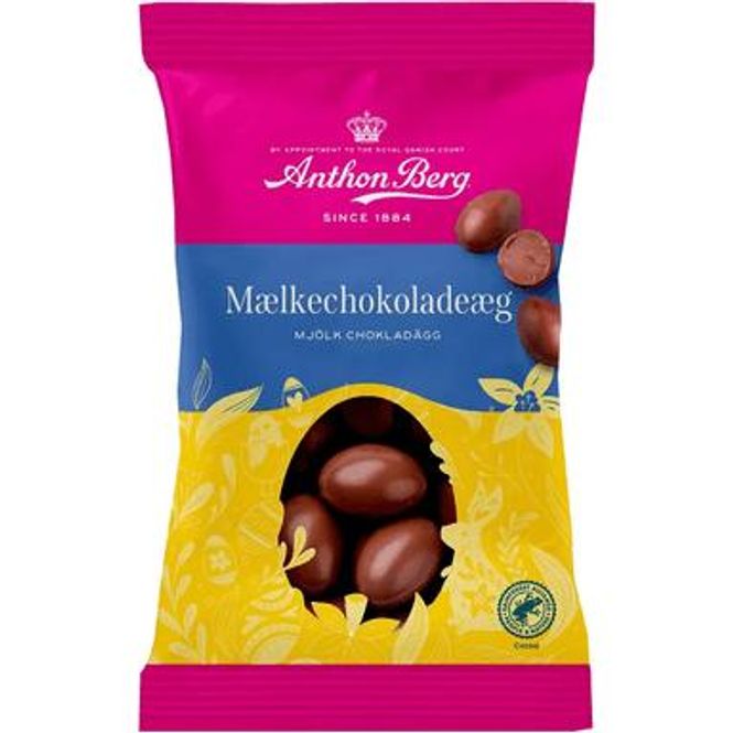 Hovedbilde Anthon Berg Melkesjokoladeegg 80 g