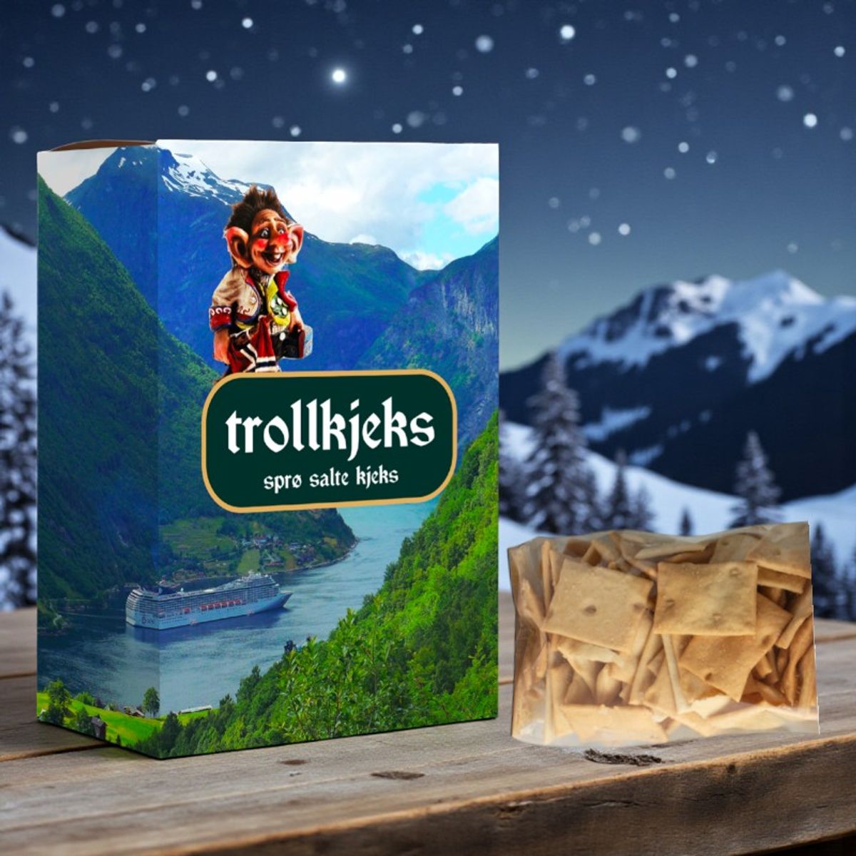 Trollkjeks- en smak du ikke glemmer så fort