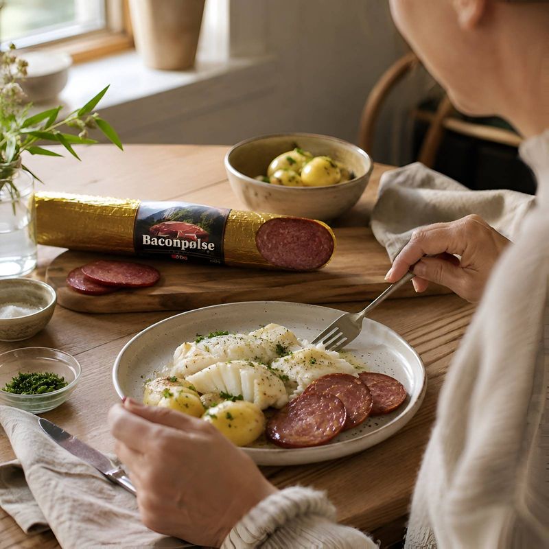 Baconpølse 500g
