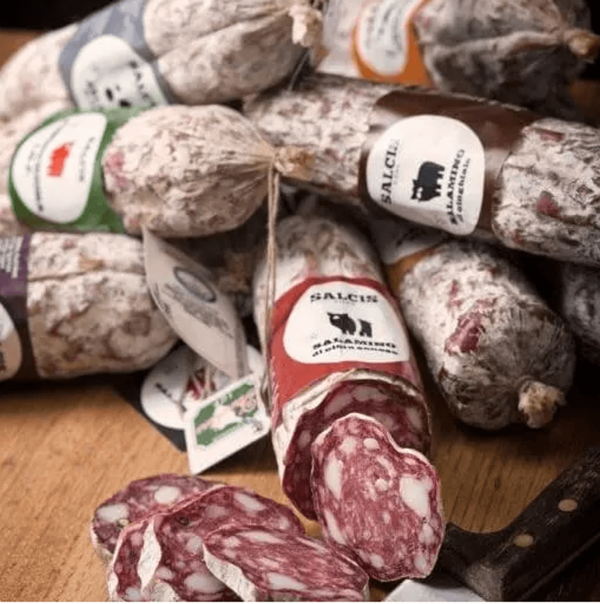 Salamini al Pistacchio Mignon 200g, Salcis