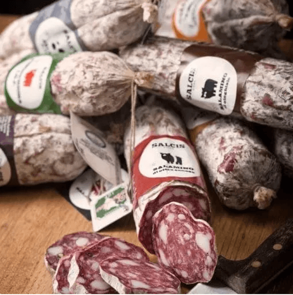 Hovedbilde Salamini al Pistacchio Mignon 200g, Salcis