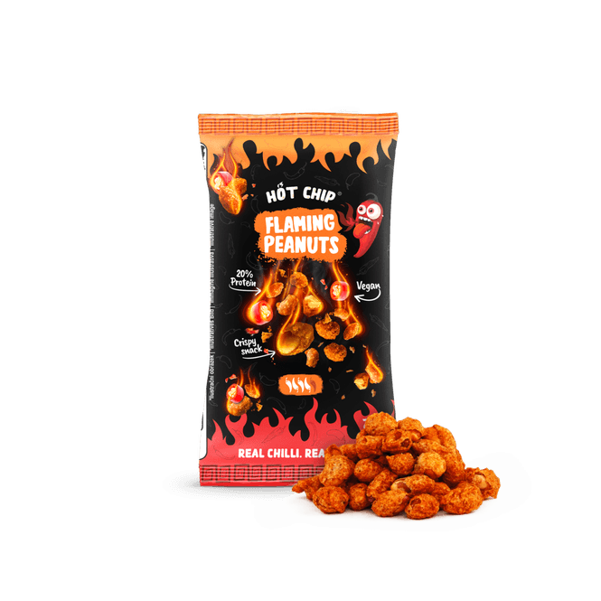 Hovedbilde Flaming Peanuts – 70g(03.11.26)