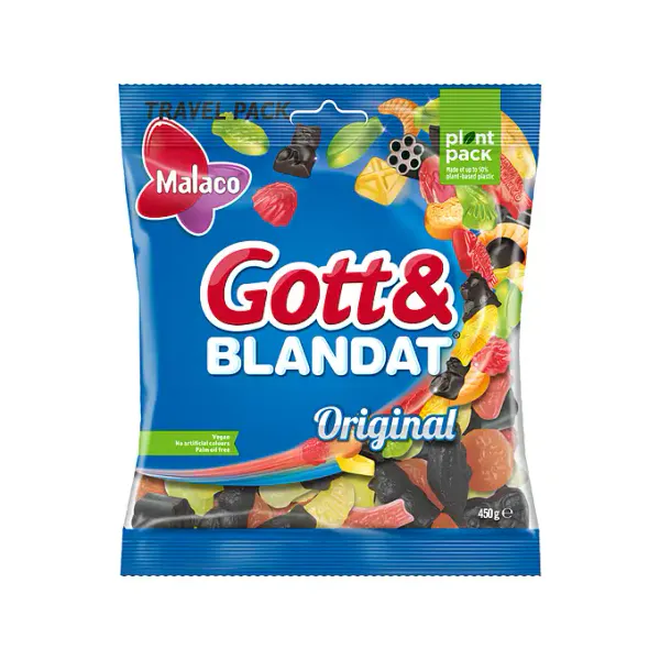 Hovedbilde Malaco Godt&Blandet Original 400g