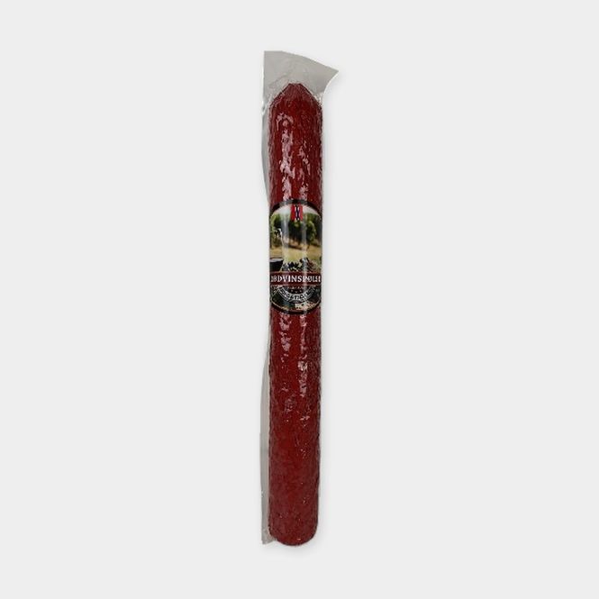 Hovedbilde Rødvinspølse 500g ( Fjord og Fjellmat)