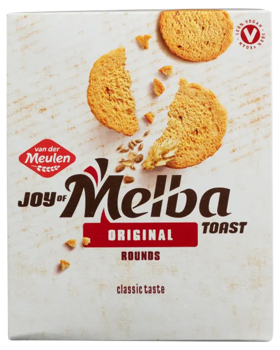 Meulen melba toast rund 110 g