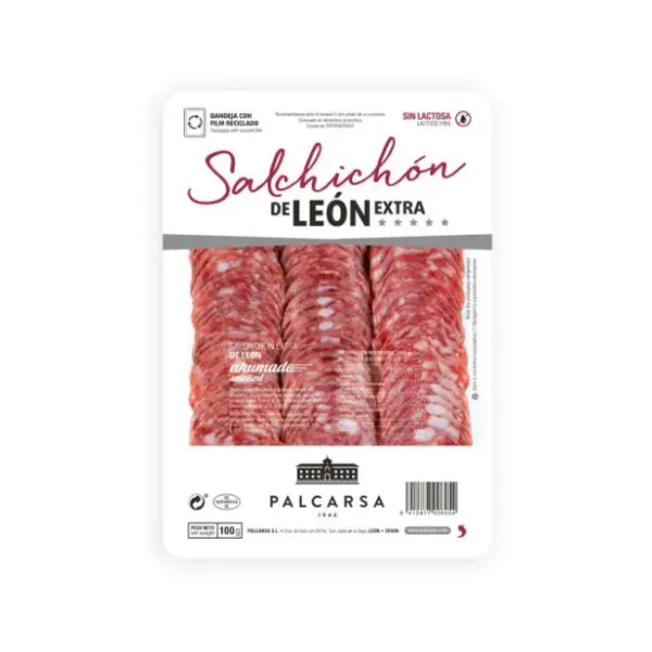 Hovedbilde Salchichon Extra León 100g oppskåret, Palcarsa