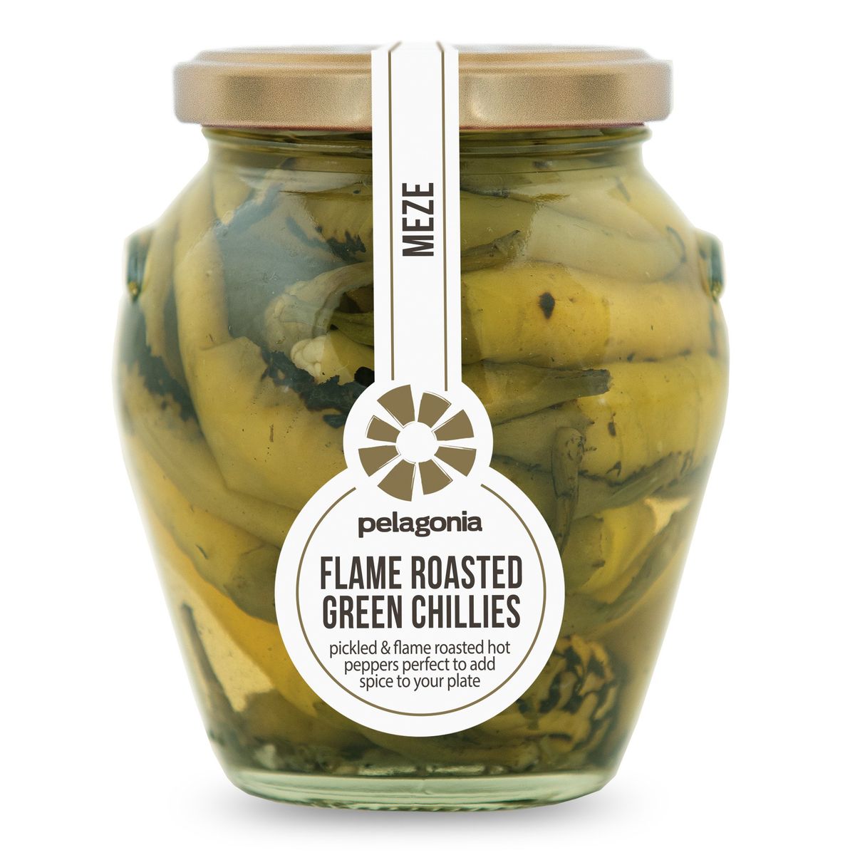 Flame Roasted Green Chillies (04.28)