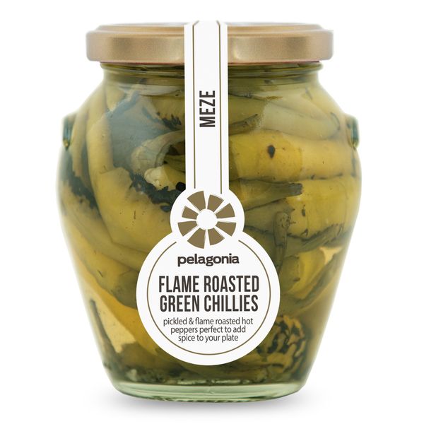 Hovedbilde Flame Roasted Green Chillies (04.28)