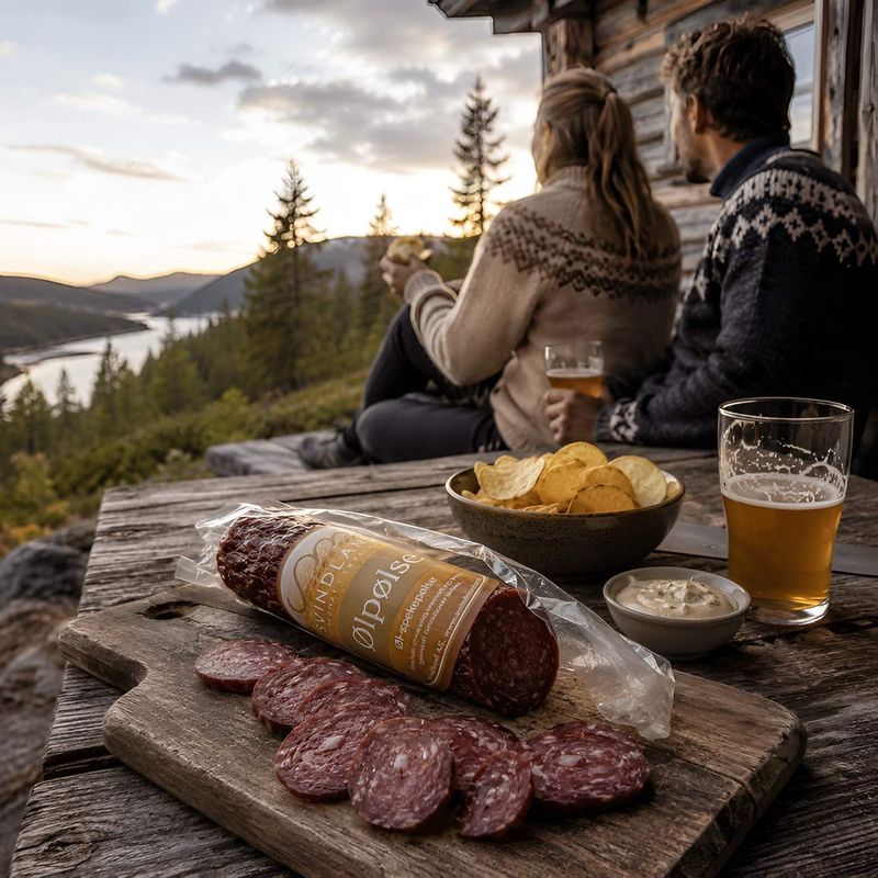 Ølpølse, Svindland 200g