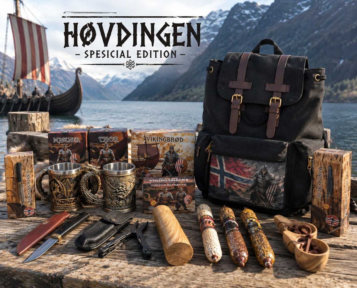 ⚔️ Vikingsekken – Høvdingen SPECIAL EDITION ⚔️ ( Forhåndsbestilling)