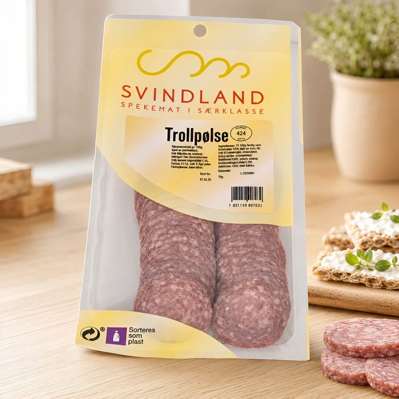 Trollpølse 70g Svindland