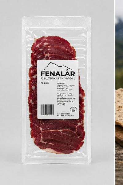 Hovedbilde Fenalår 70g Oppdal Spekemat