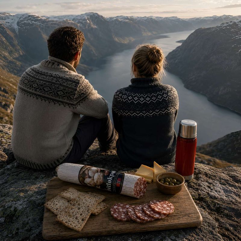 Hvitløkspølse 200g