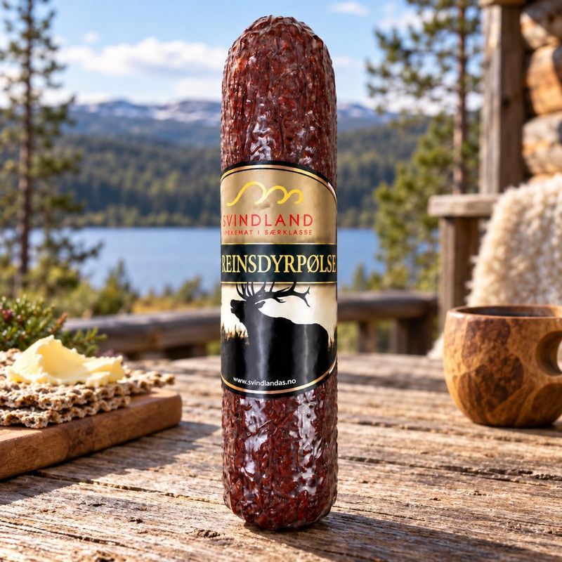 Reinsdyrpølse 200g