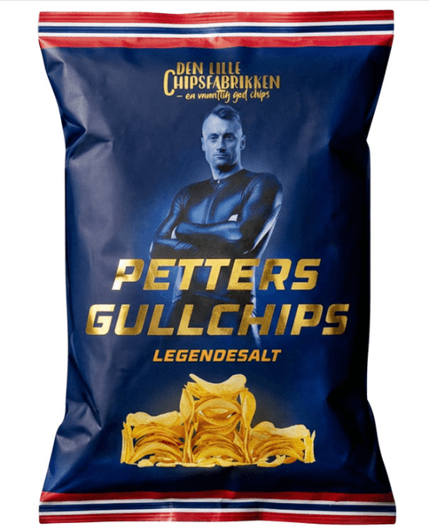 Hovedbilde Petters Gullchips Legendesalt 150g
