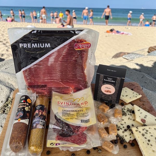 Hovedbilde Snackspakke med Spekemat, Serranoskinke og ...