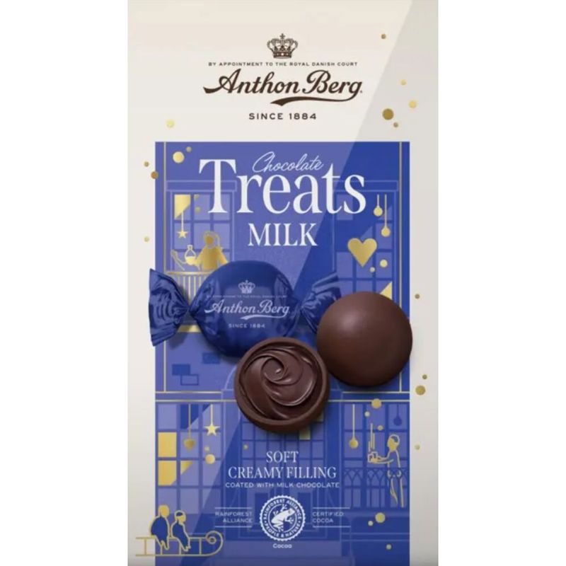 Anthon Berg chocolate treats milk  106g