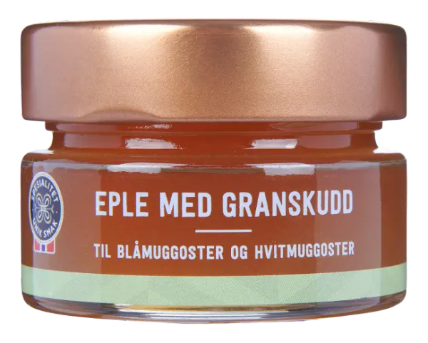 Hovedbilde Røyland eplegelé m/granskudd 70 g